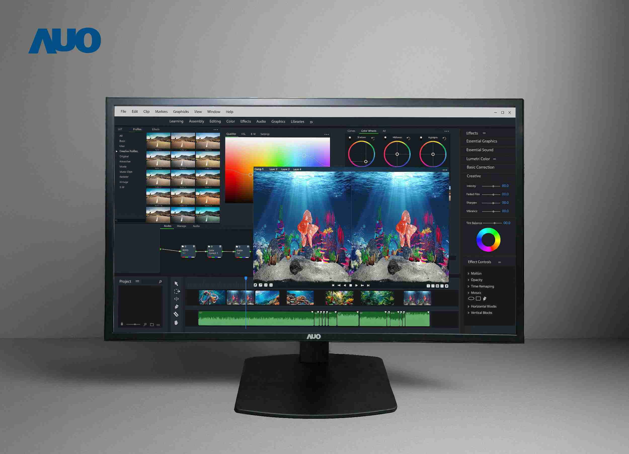 银河集团开发32吋2D/3D专业桌上型显示器，，，拥有8K4K超高分辨率，，，，并以低串扰算法优化3D显示效果，，，搭载自动眼球追踪功能，，，，能实时调整3D图像，，，，进行实时2D与3D无缝共存窗口，，，，提供图像设计工作者突破二维接口的崭新工作氛围与效率